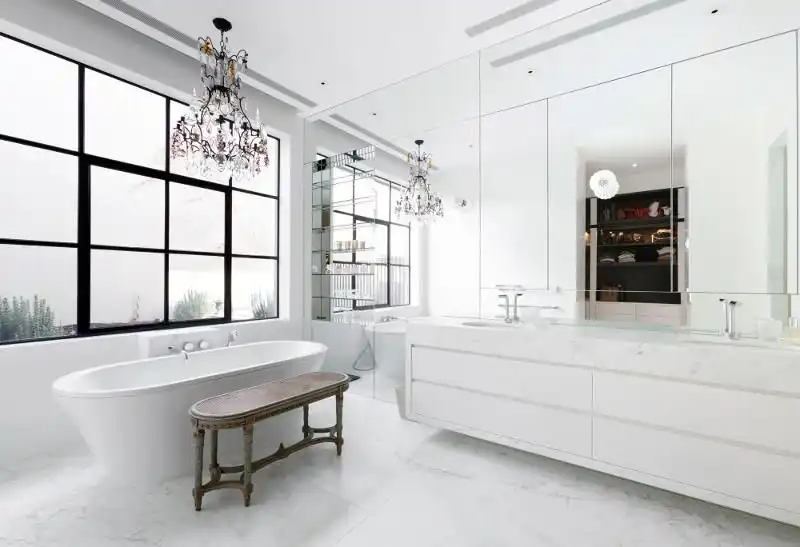 Full Wall Windows for Bathrooms