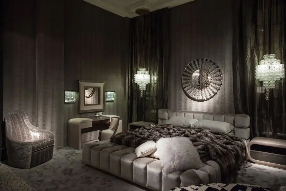 Glamouros bedroom interior design