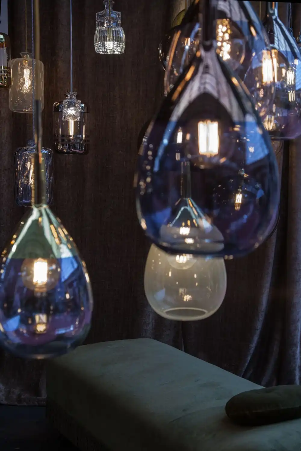 Glass Ebb and Flow Pendant