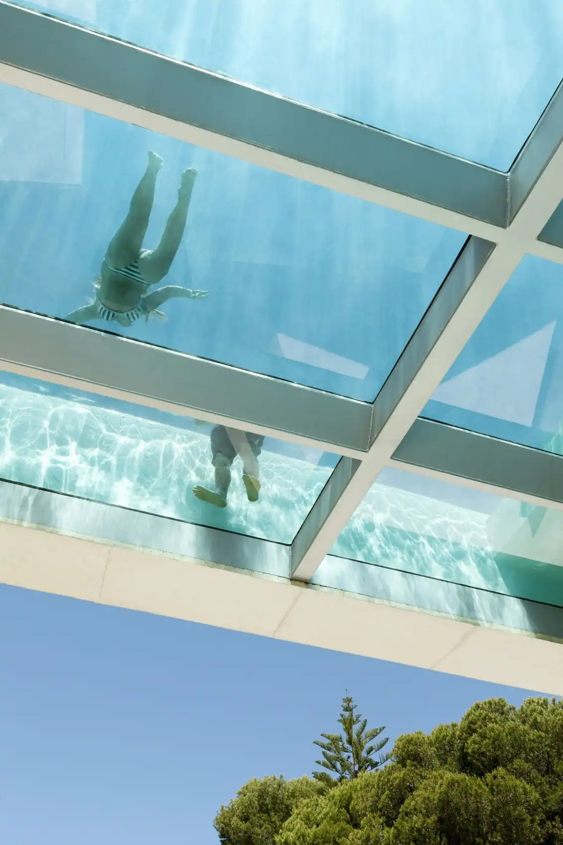 Glass Jellyfish House by Wiel Arets Architects