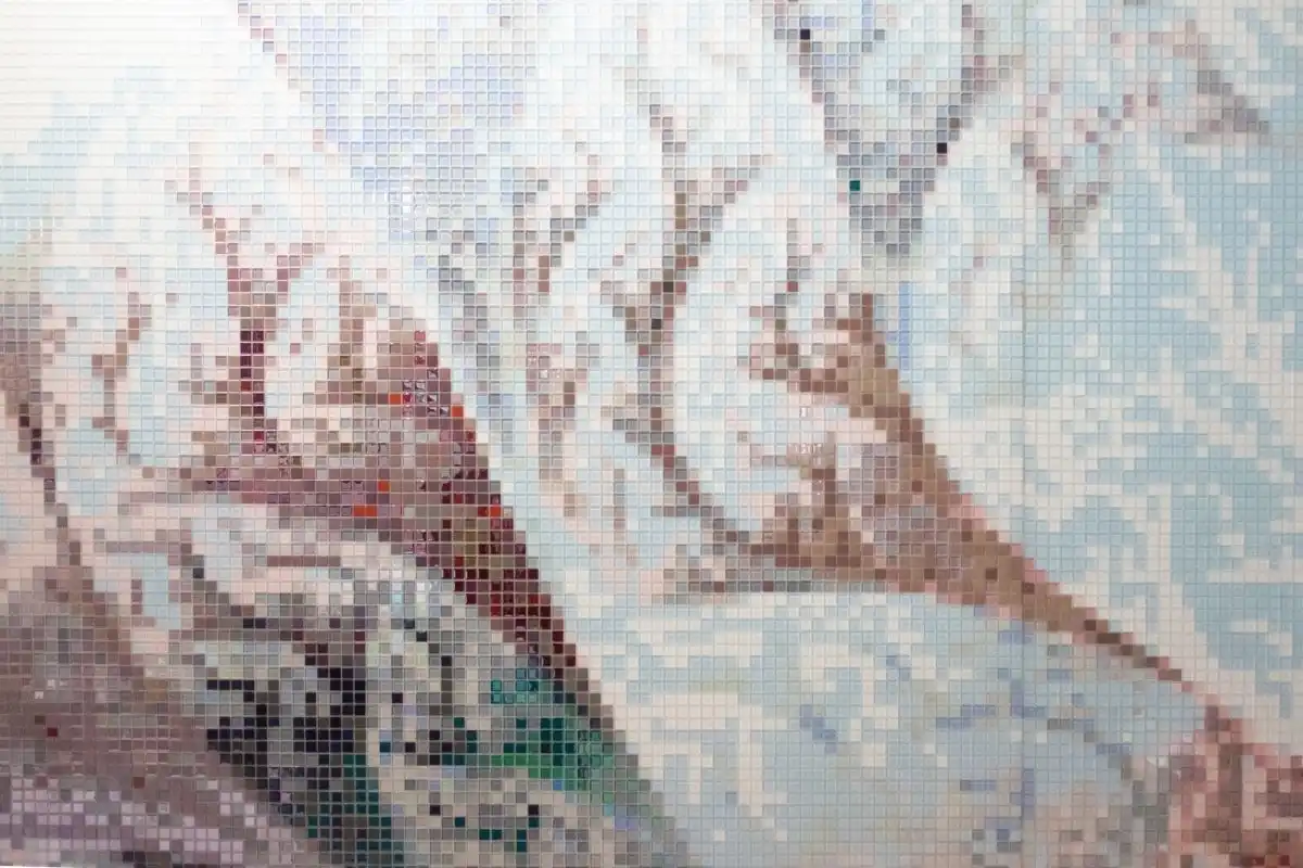 Glasspoint Krzemien ready made mosaic pattern design