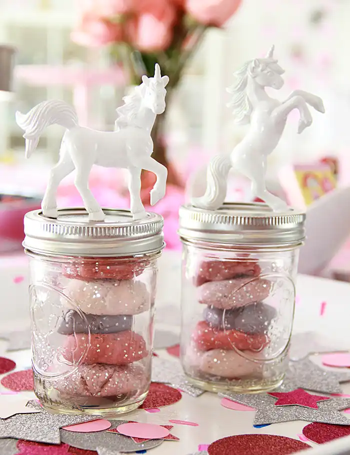 Glitter Play Dough Party Favors