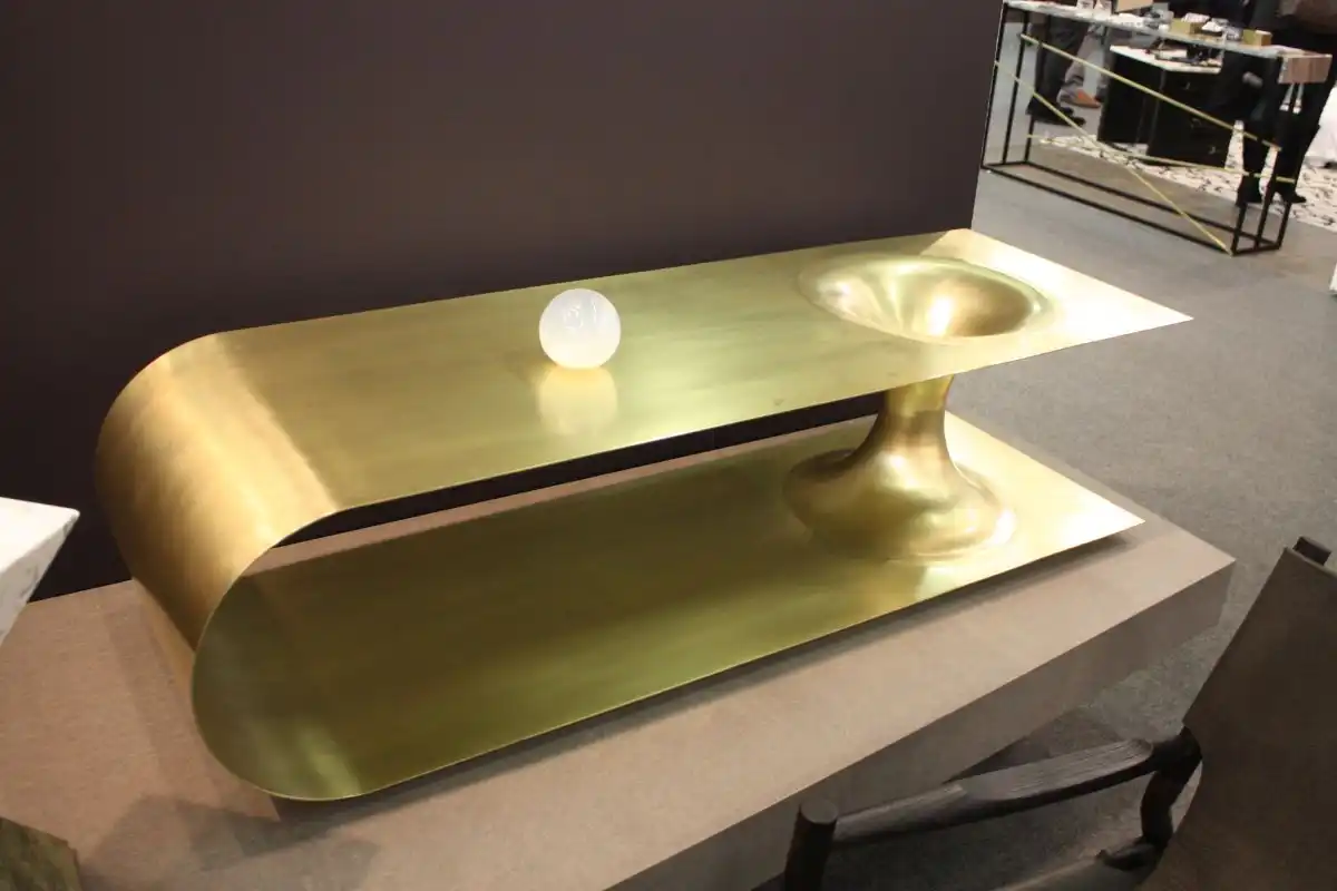 Gold Coffee Table