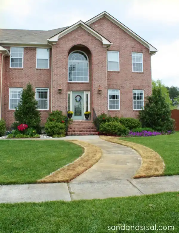Grass-flower-edging