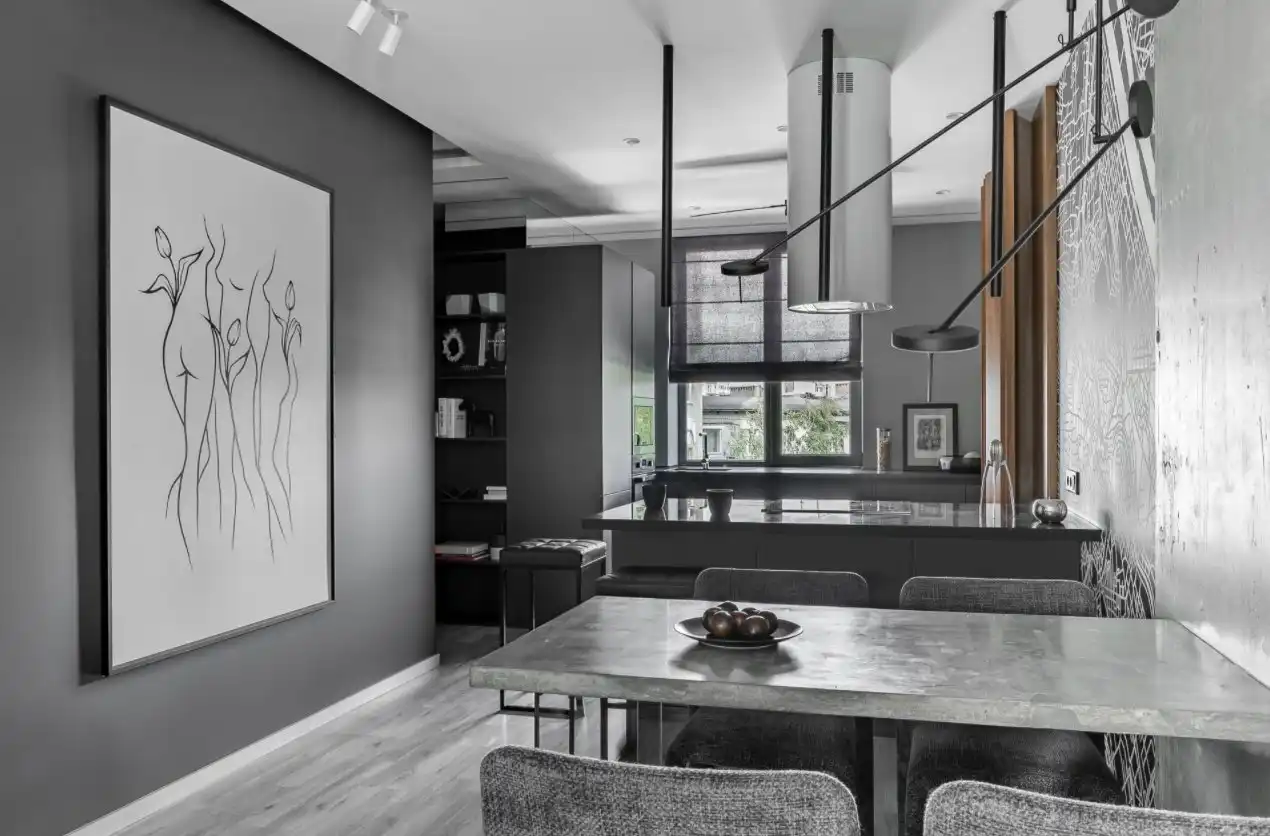 Use Grays and Neutrals to Create a Black and White Effect