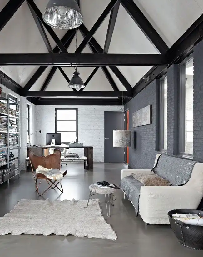 Gray is popular for living room