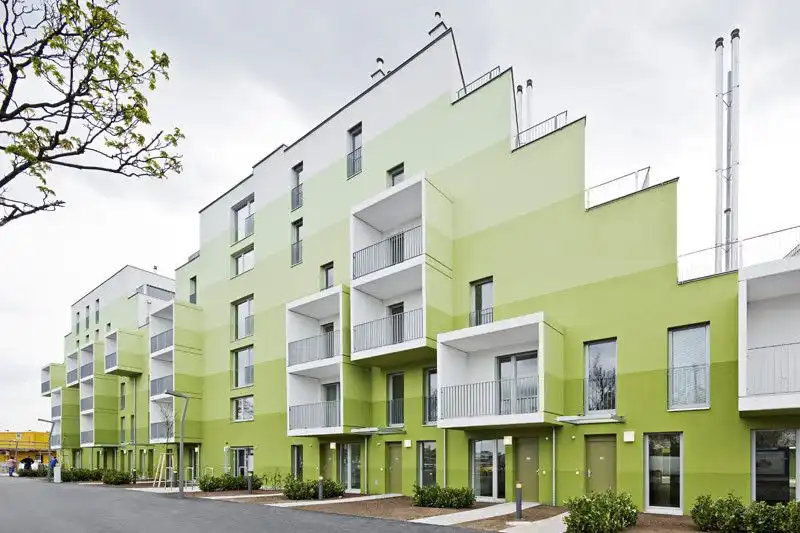 Green Facade Herzberg Public Housing