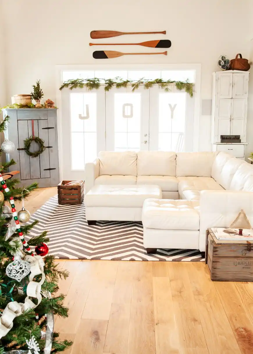 Green Garland for Window Decoration