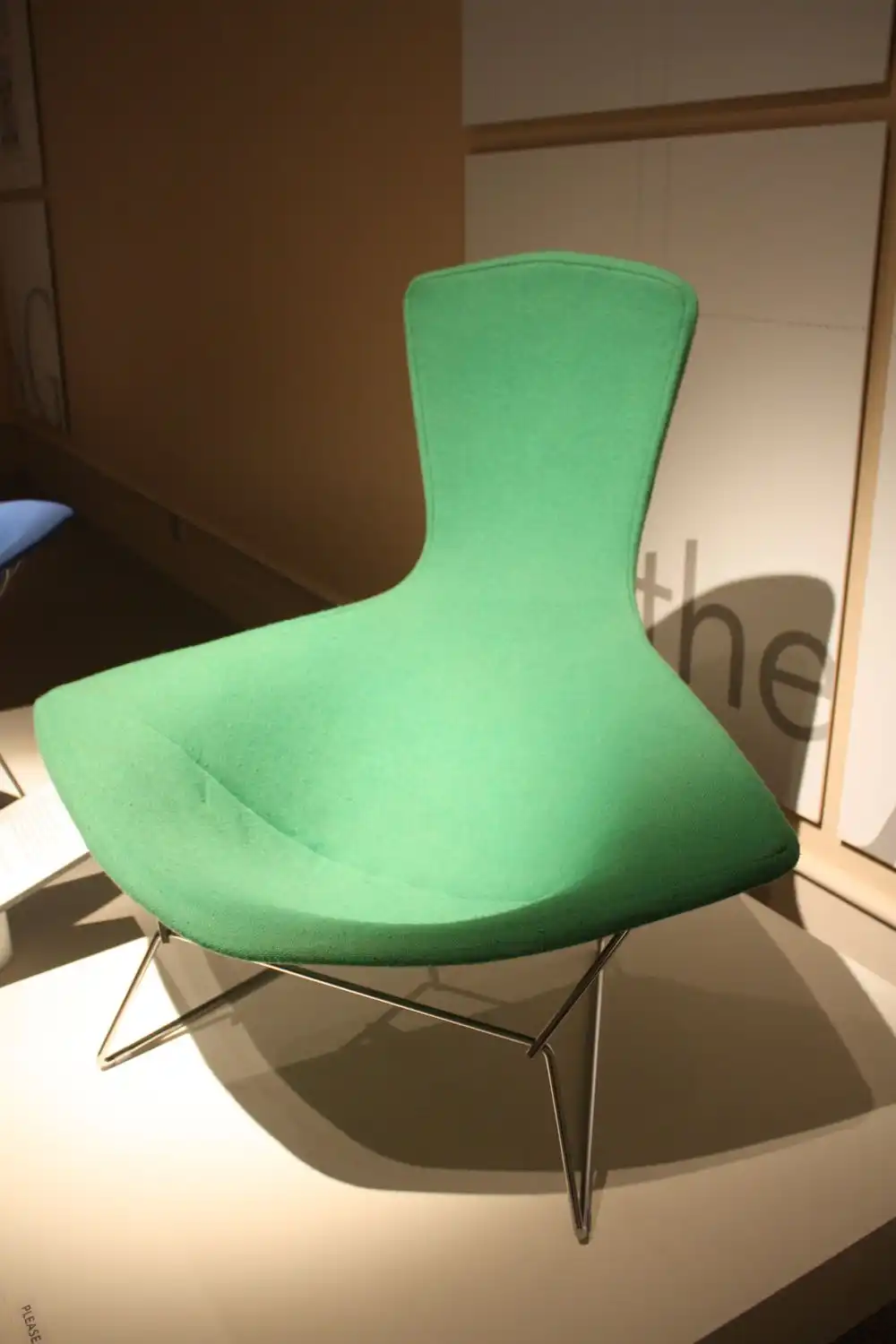 Green comfortable chair