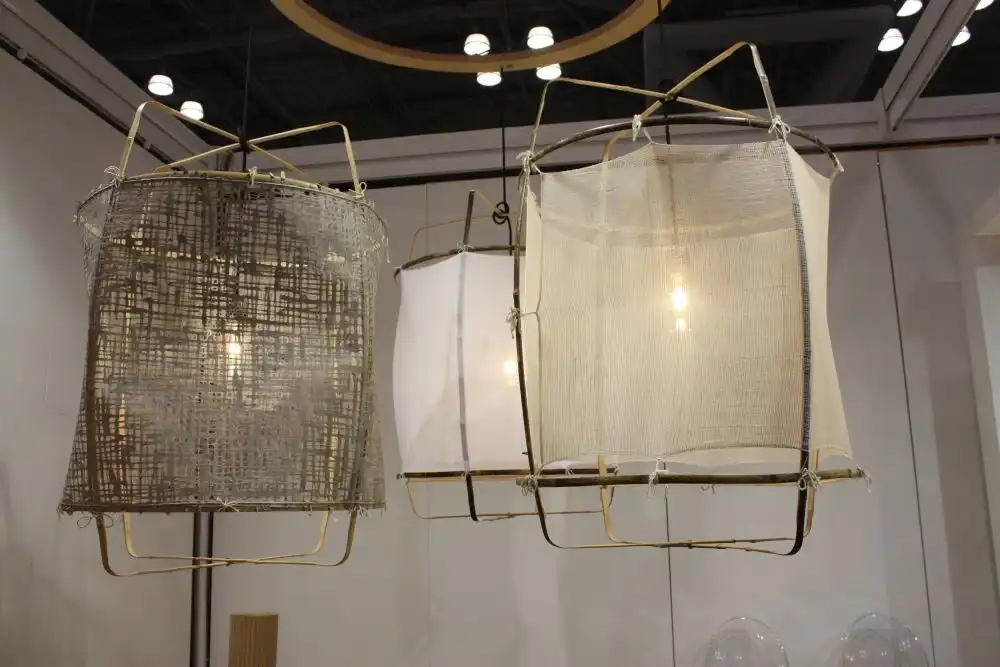Greige lamp shade