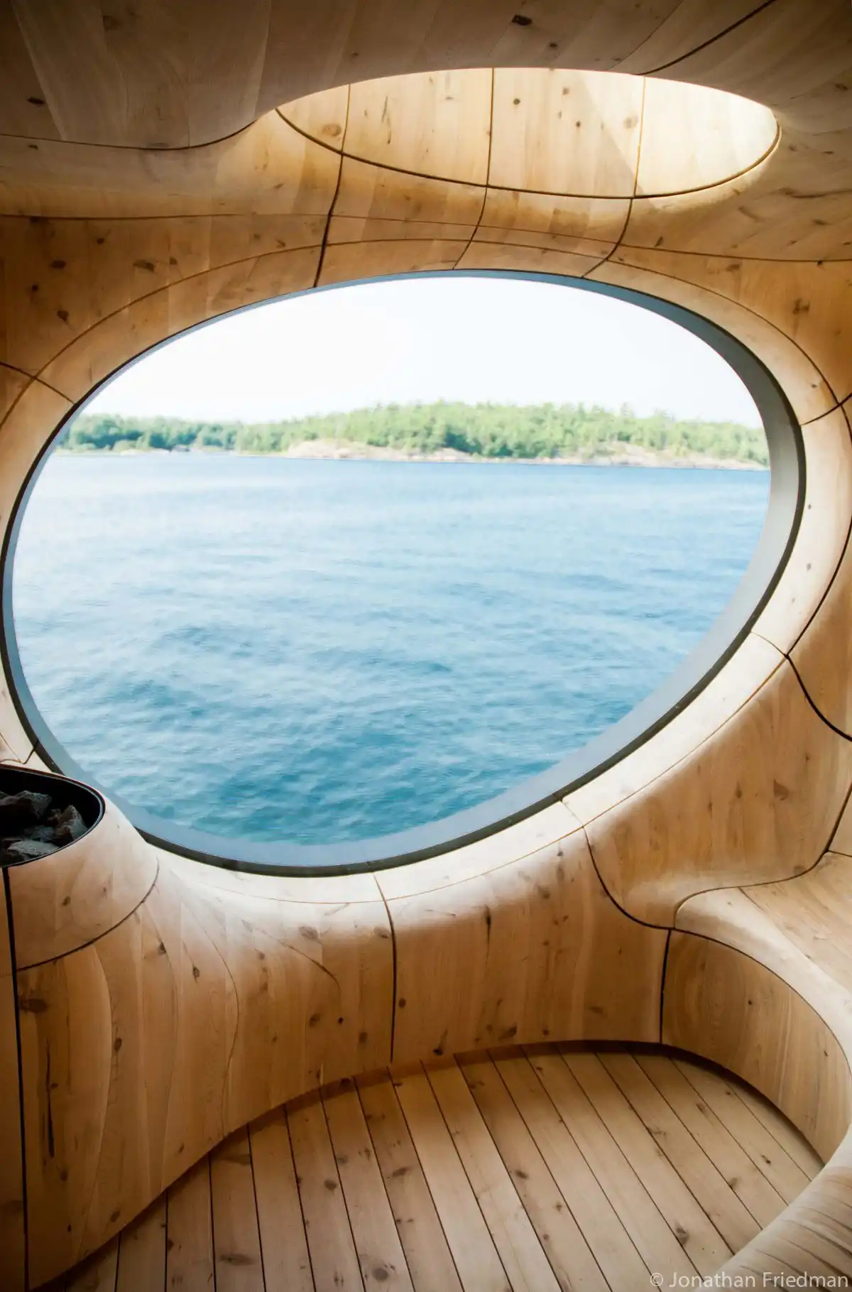 Grotto Sauna by Partisans View