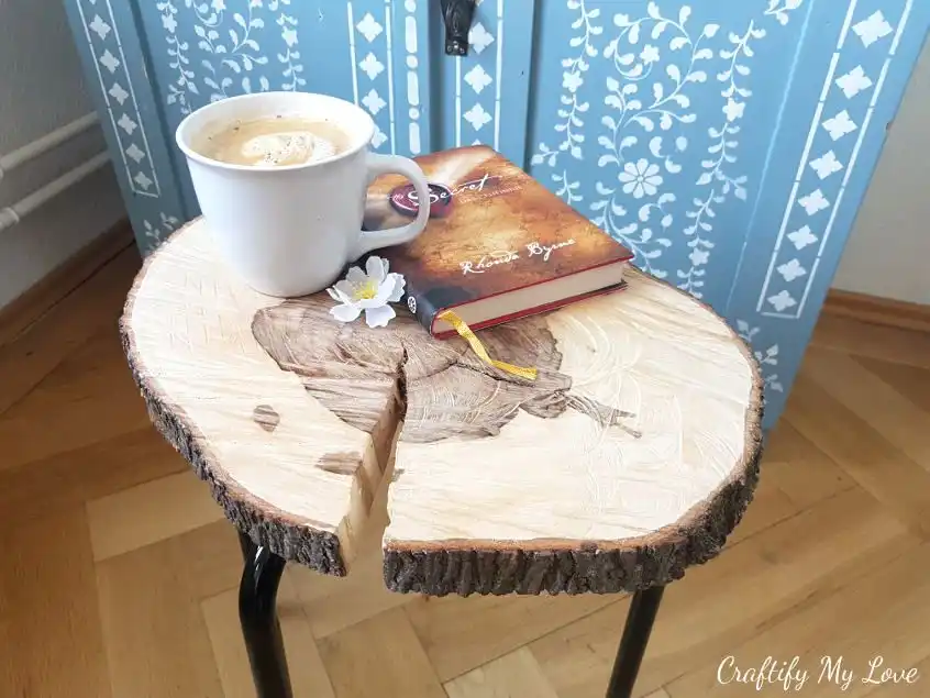 Hack wood ikea table