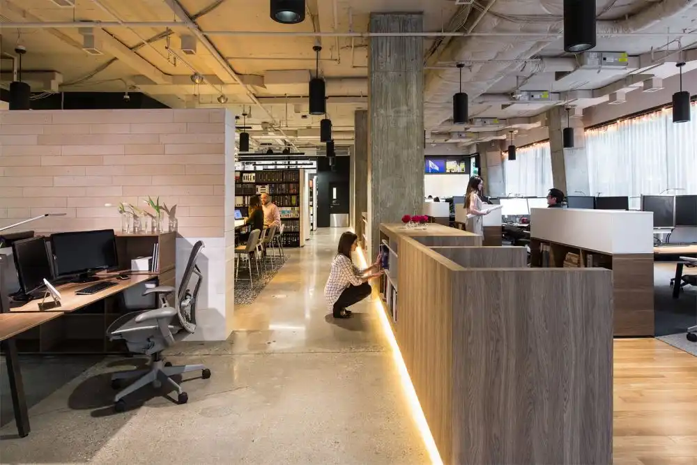 Hallway open space FORM Architects Offices