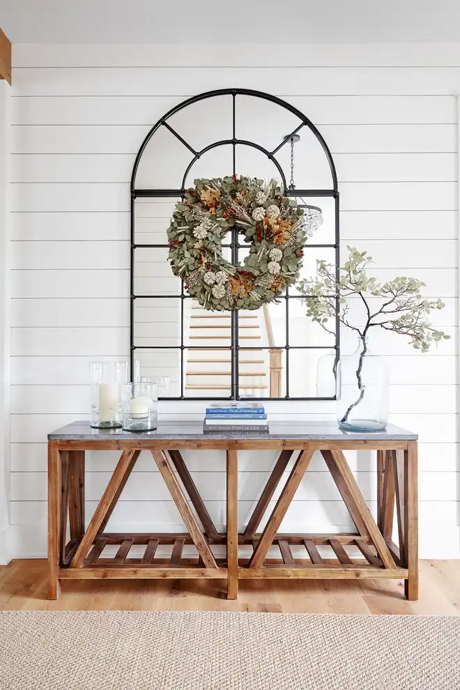Hang a Fall Wreath