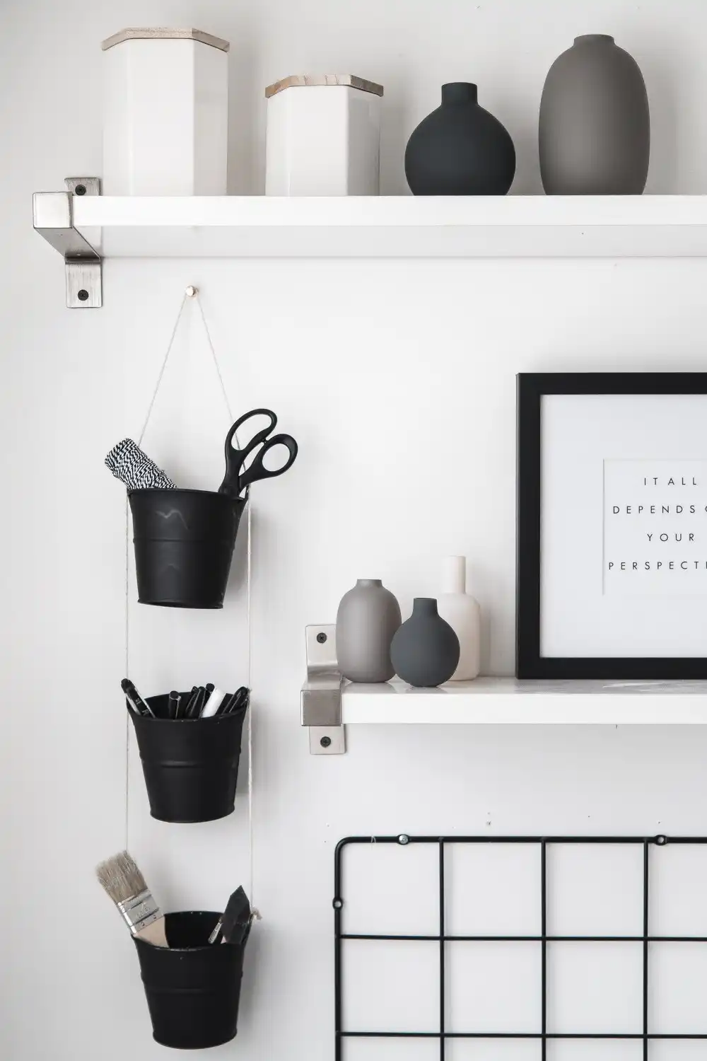 Hanging storage jars