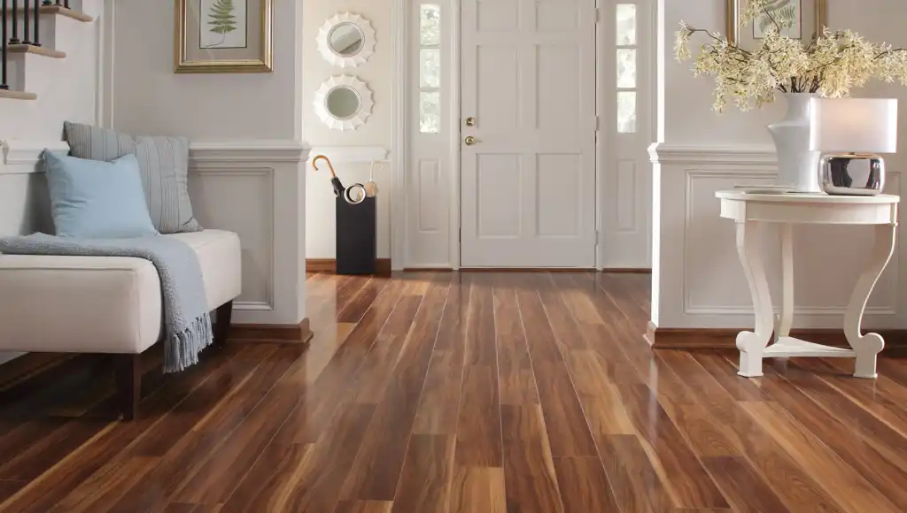 Hardwood floors susceptible to scratching