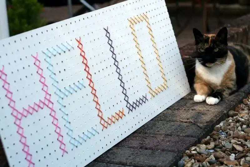 Hello Cross Stitch Pattern