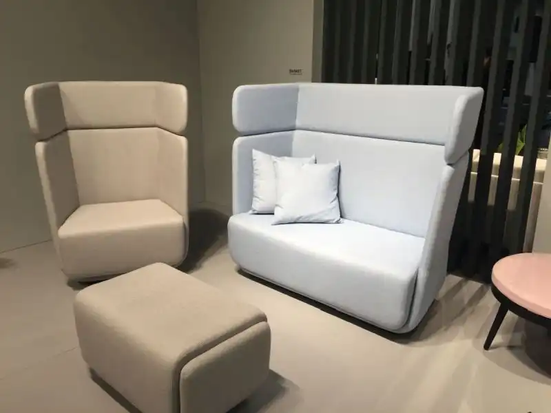 High back chairs with a large seat