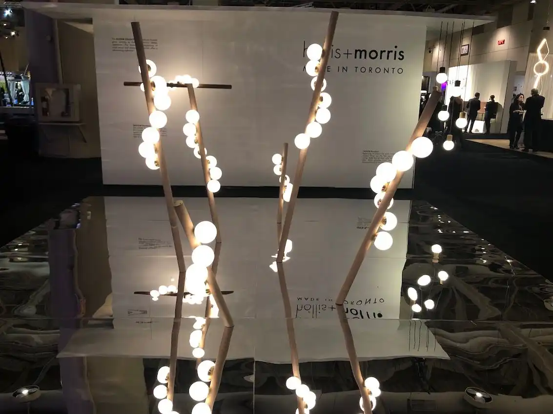 These lights have a fairy-like, forest quality.
