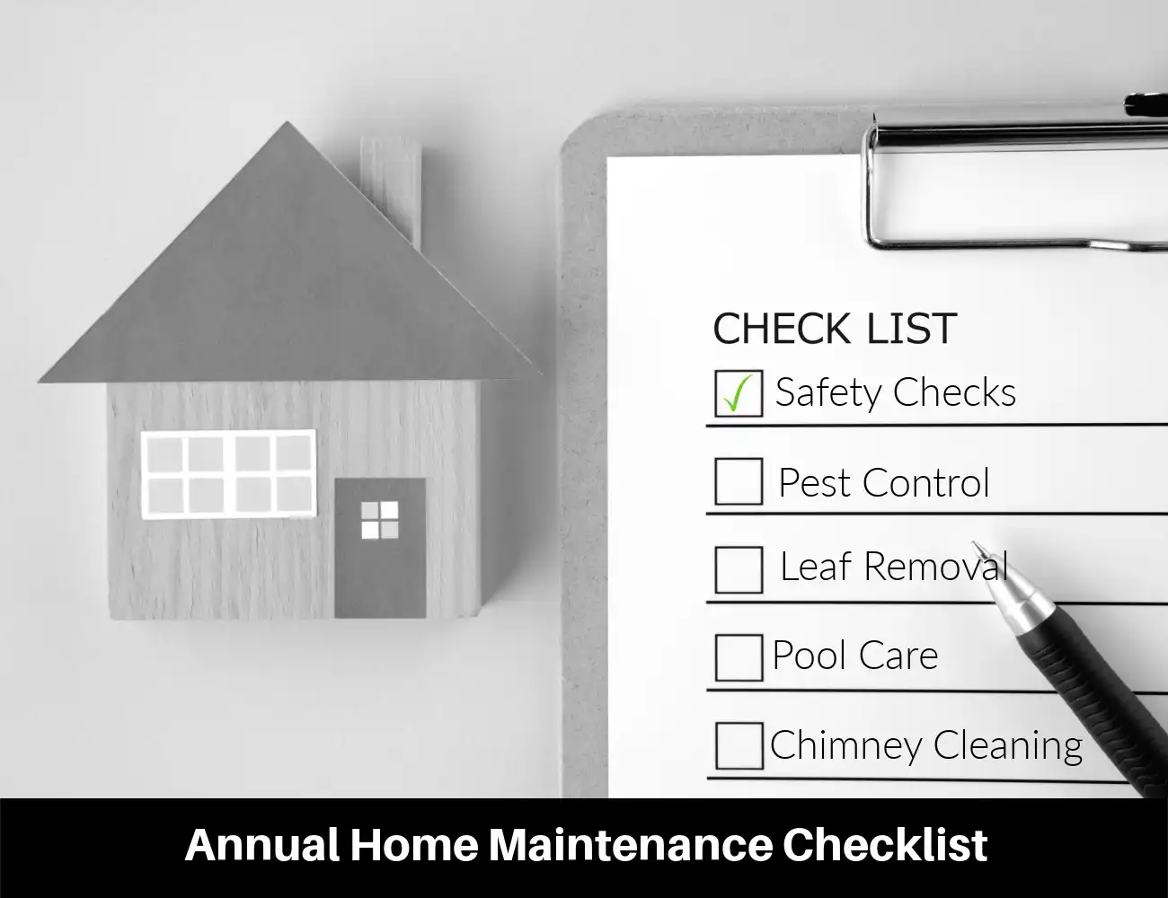 Annual Home Maintenance Checklist
