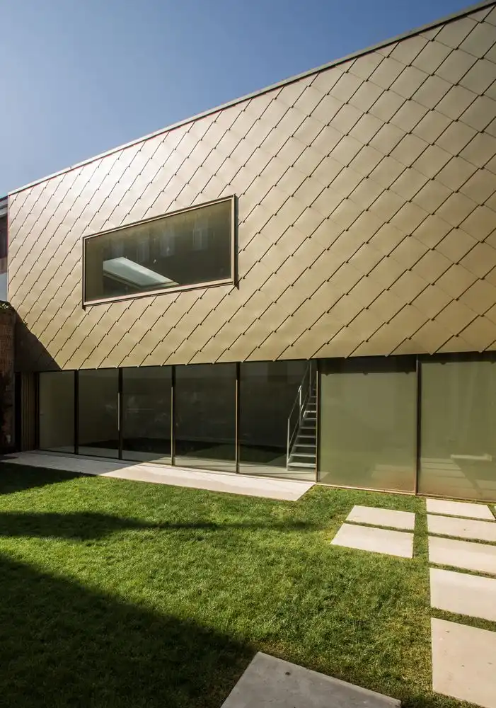 House Minard Ghent extension by aNNo architects - facade