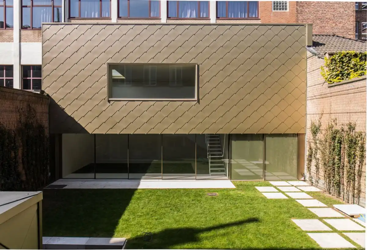House Minard Ghent extension by aNNo architects