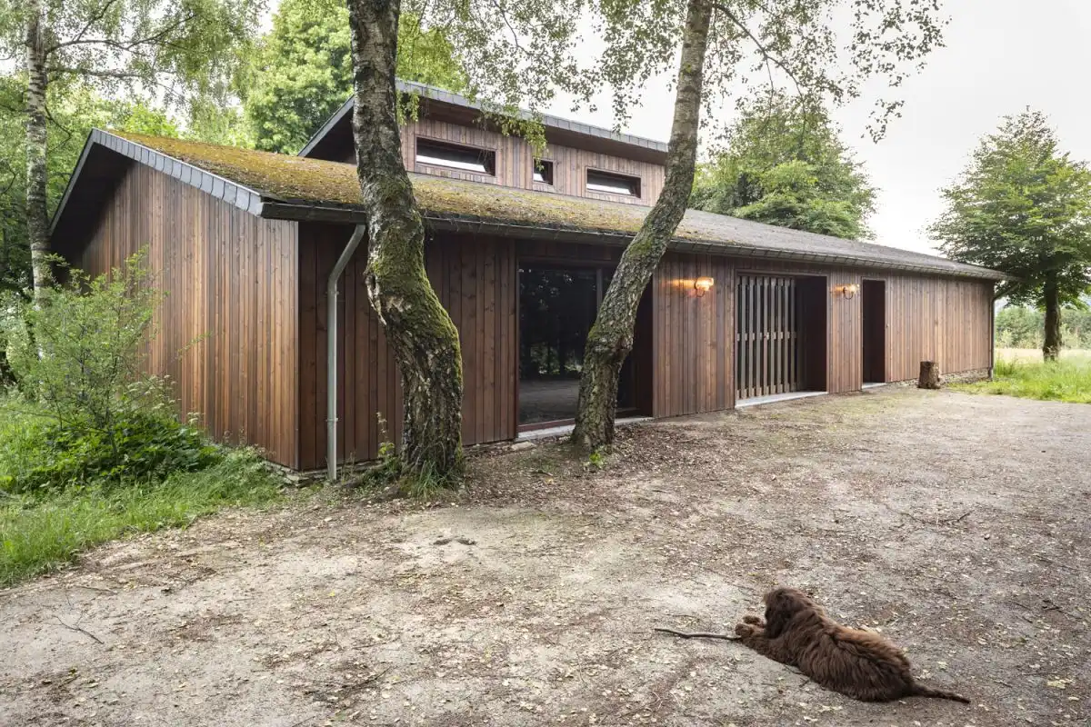 House Rin Belgium by B bis architecten facade