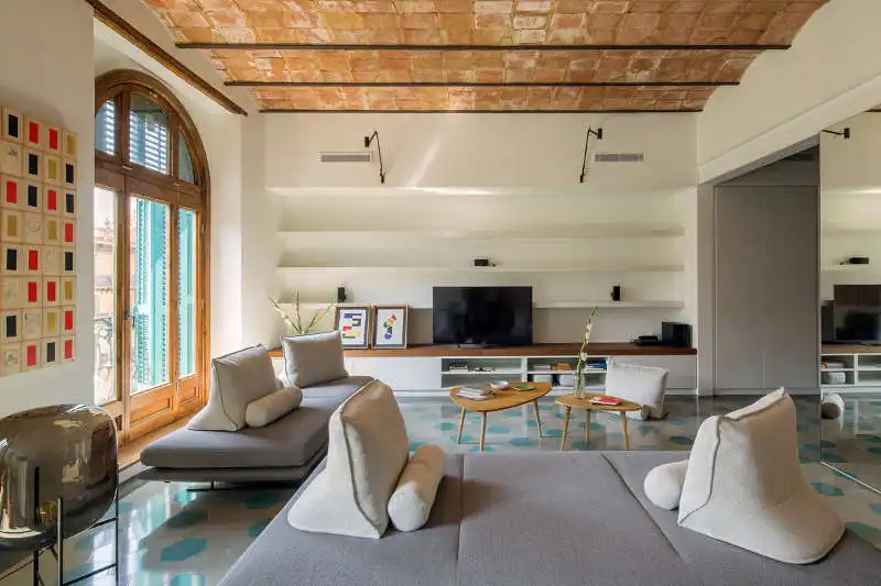 House of Mirrors Living Room
