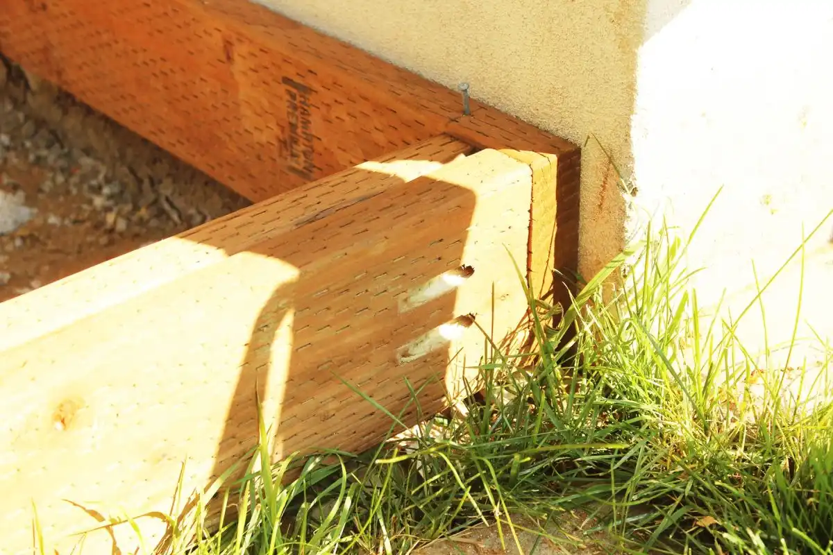 How to Build a Deck Frame 10