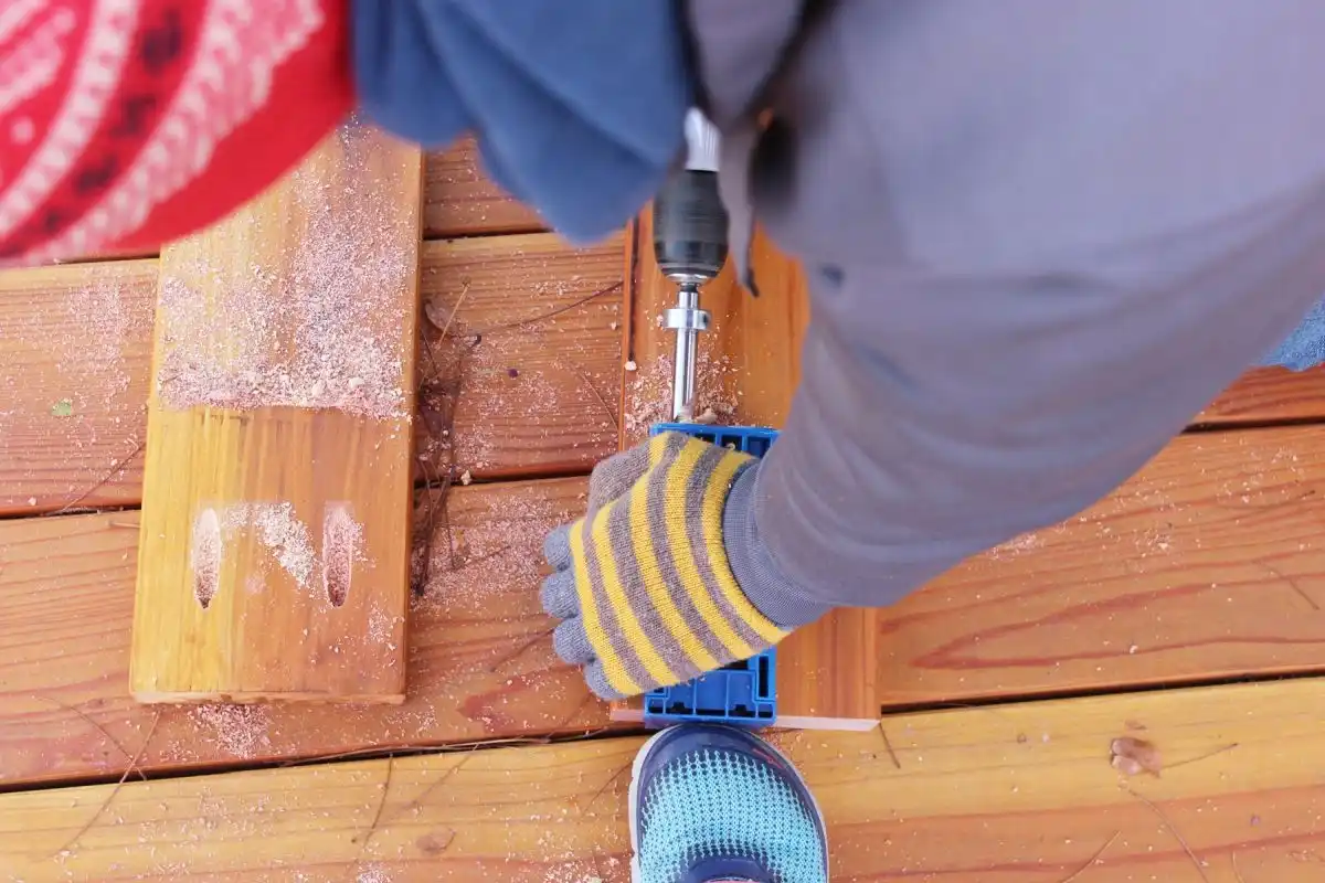 How to Install Modern Pergola Rafters Without Brackets - pocket holes