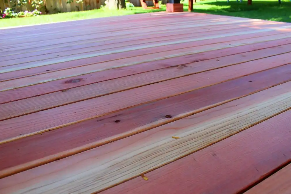 How to Install a Redwood Deck Floor 38
