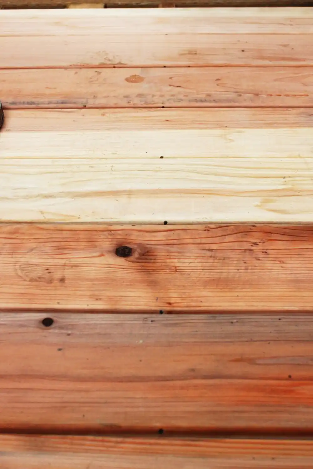 How to Install a Redwood Deck Floor 27