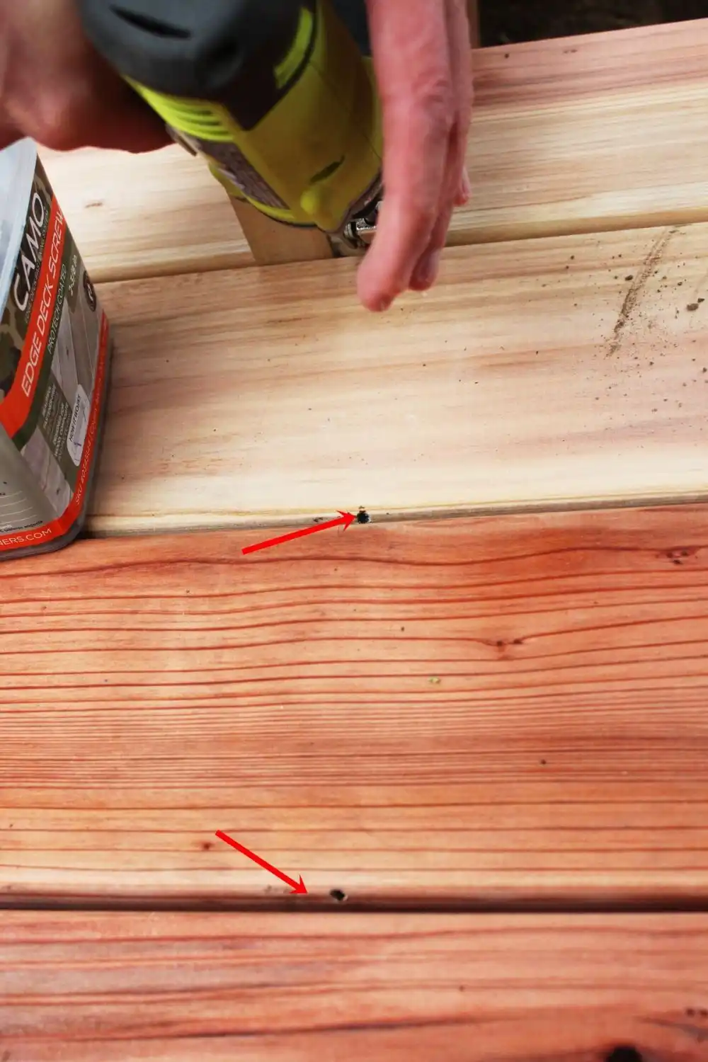 How to Install a Redwood Deck Floor 24