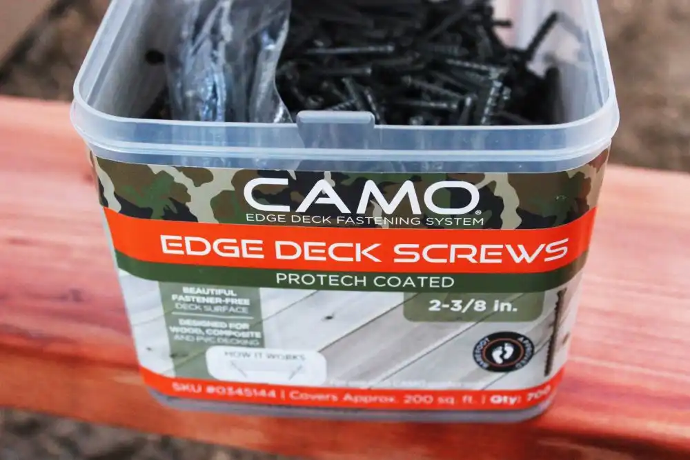 How to Install a Redwood Deck Floor 14