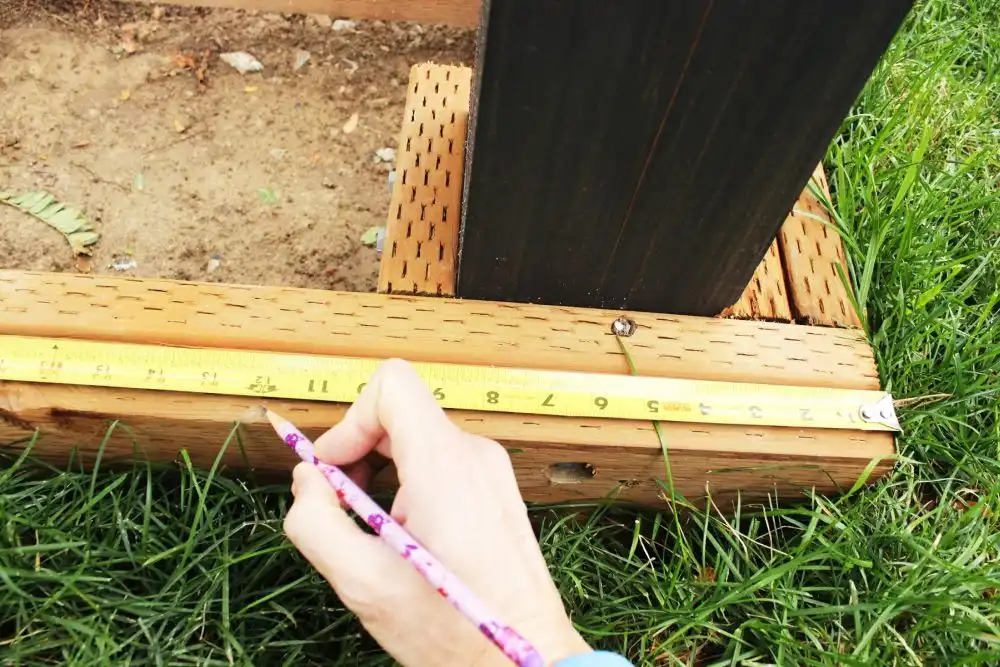 How to Install a Redwood Deck Floor 3