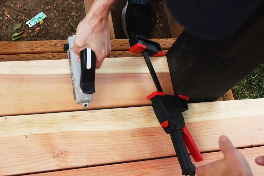 How to Install a Redwood Deck Floor 30