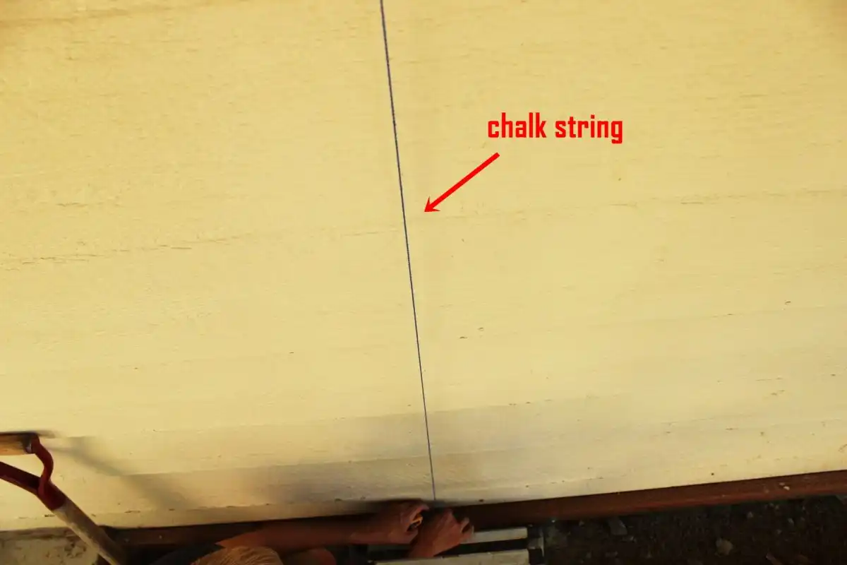 How to Wall-Mount a Pergola Frame - alight the upper frame
