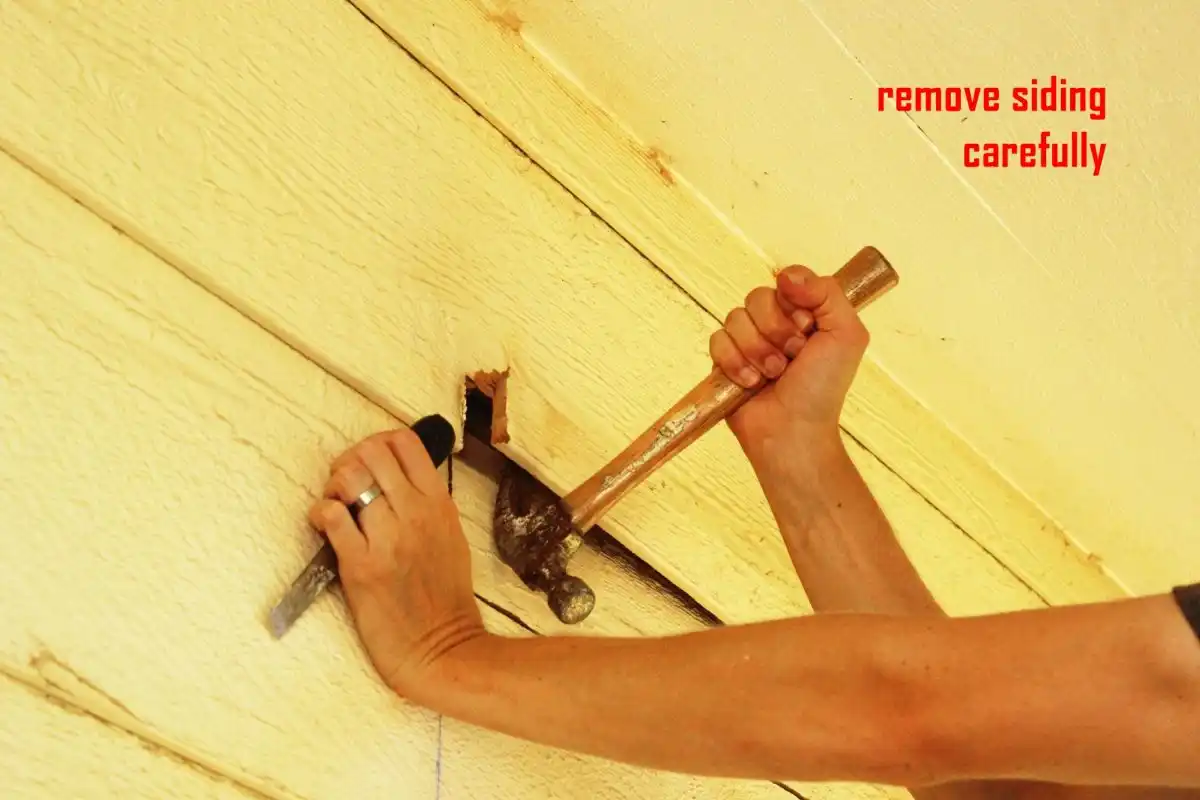 How to Wall-Mount a Pergola Frame - take the hammer