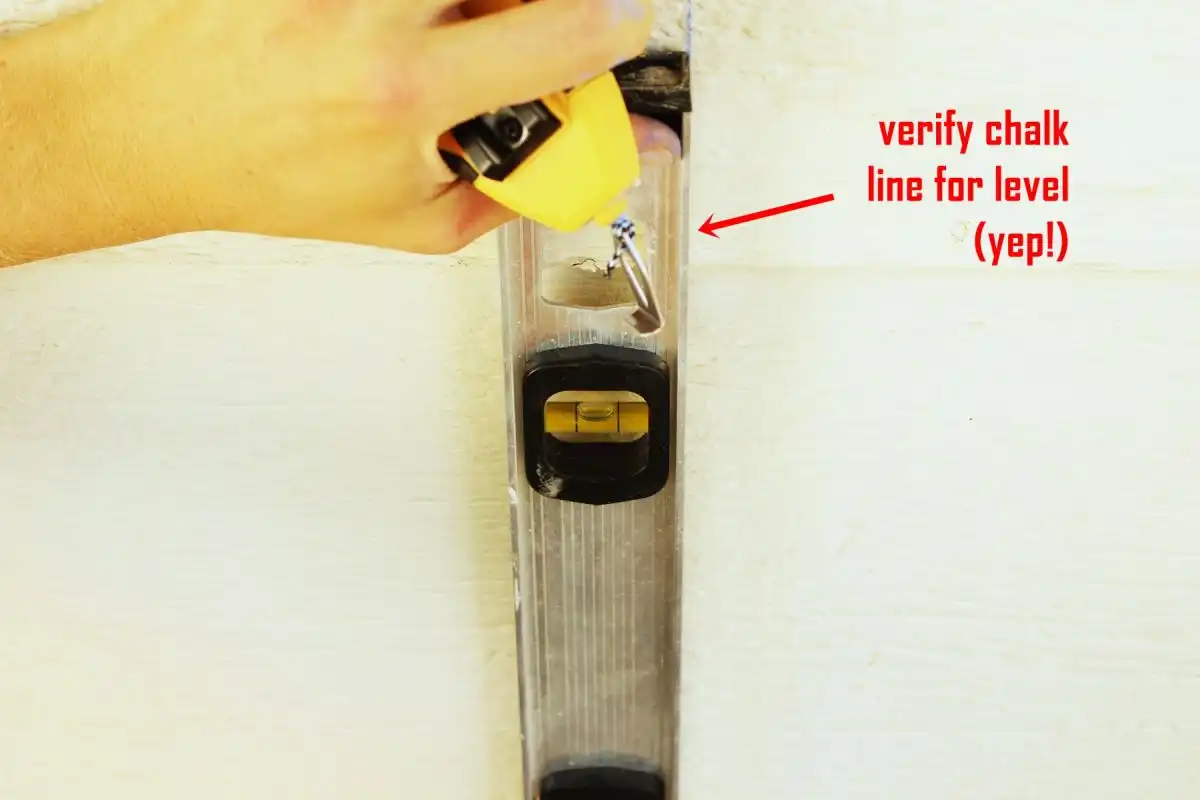 How to Wall-Mount a Pergola Frame - level