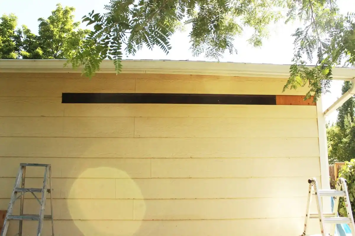 How to Wall-Mount a Pergola Frame - snuggle fit