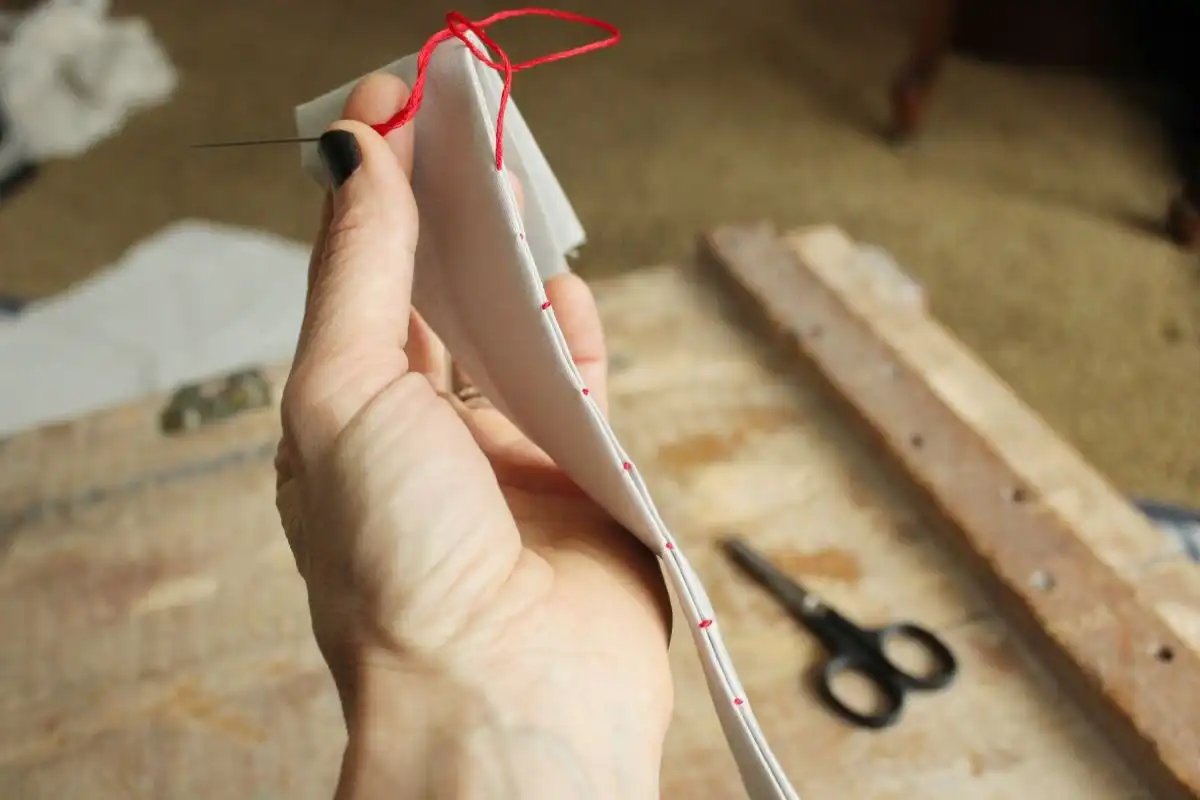 How to Sew - continue stitch