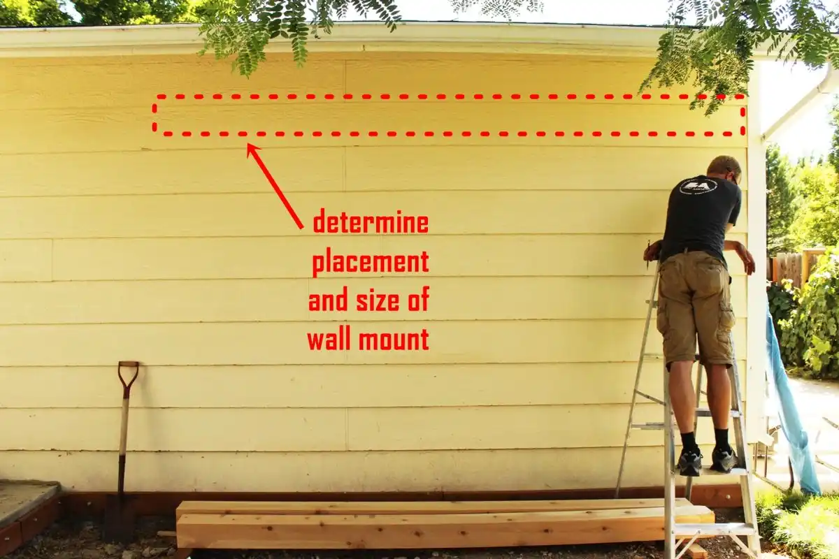 How to Wall-Mount a Pergola Frame - tips