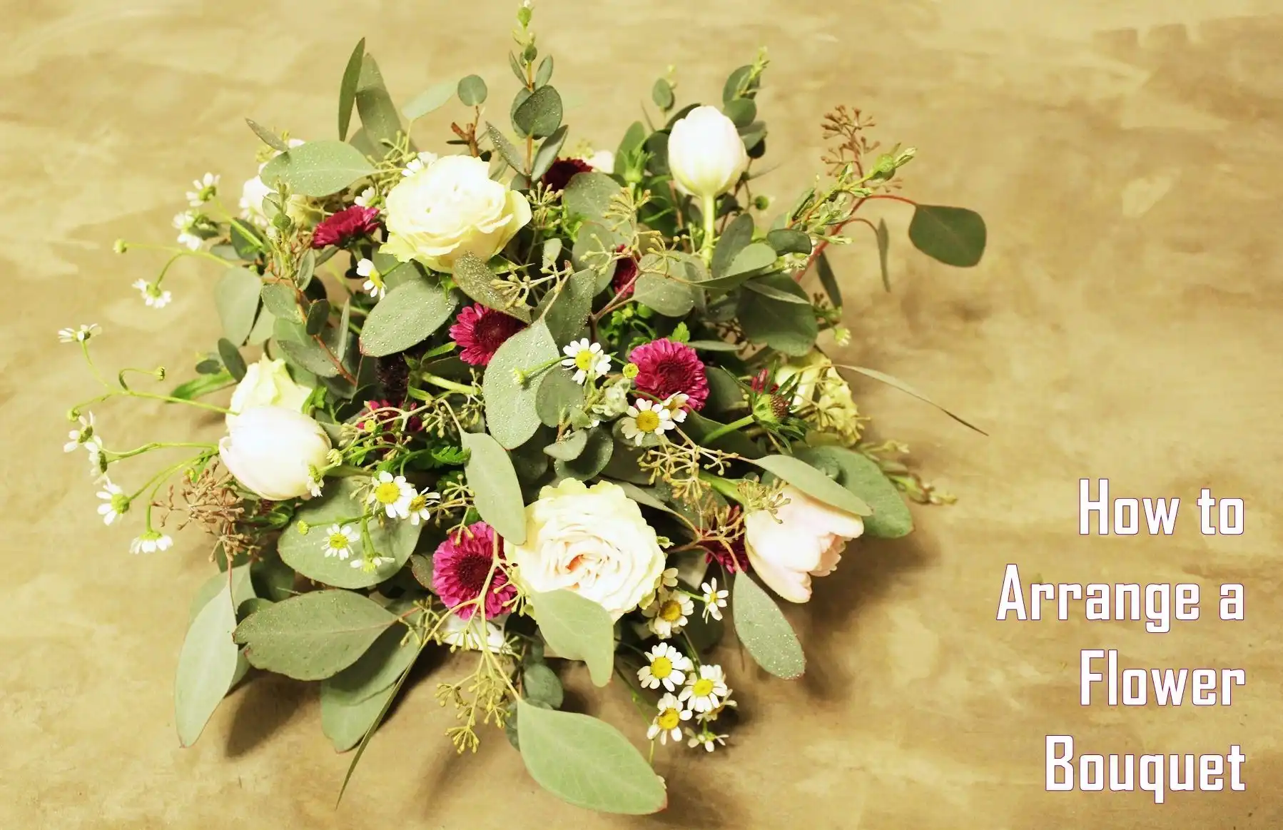 How to Arrange Flowers in Floral Foam