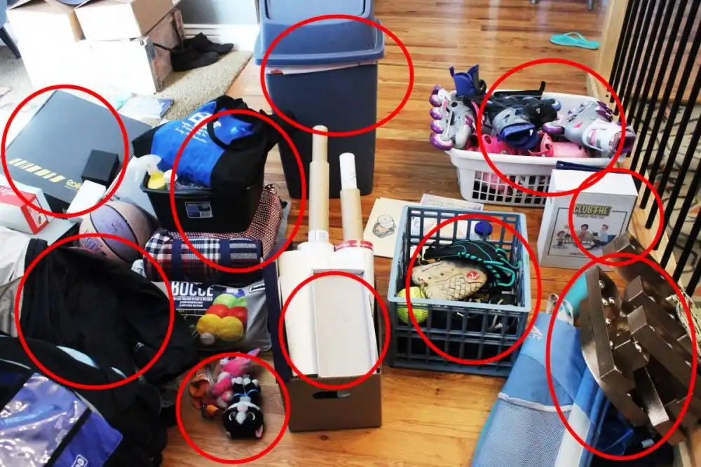 How to clean a closet