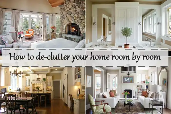 How to de-clutter your home room by room