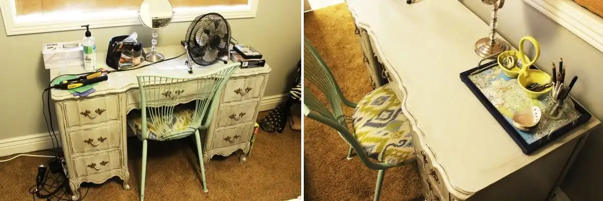How to declutter a vanity