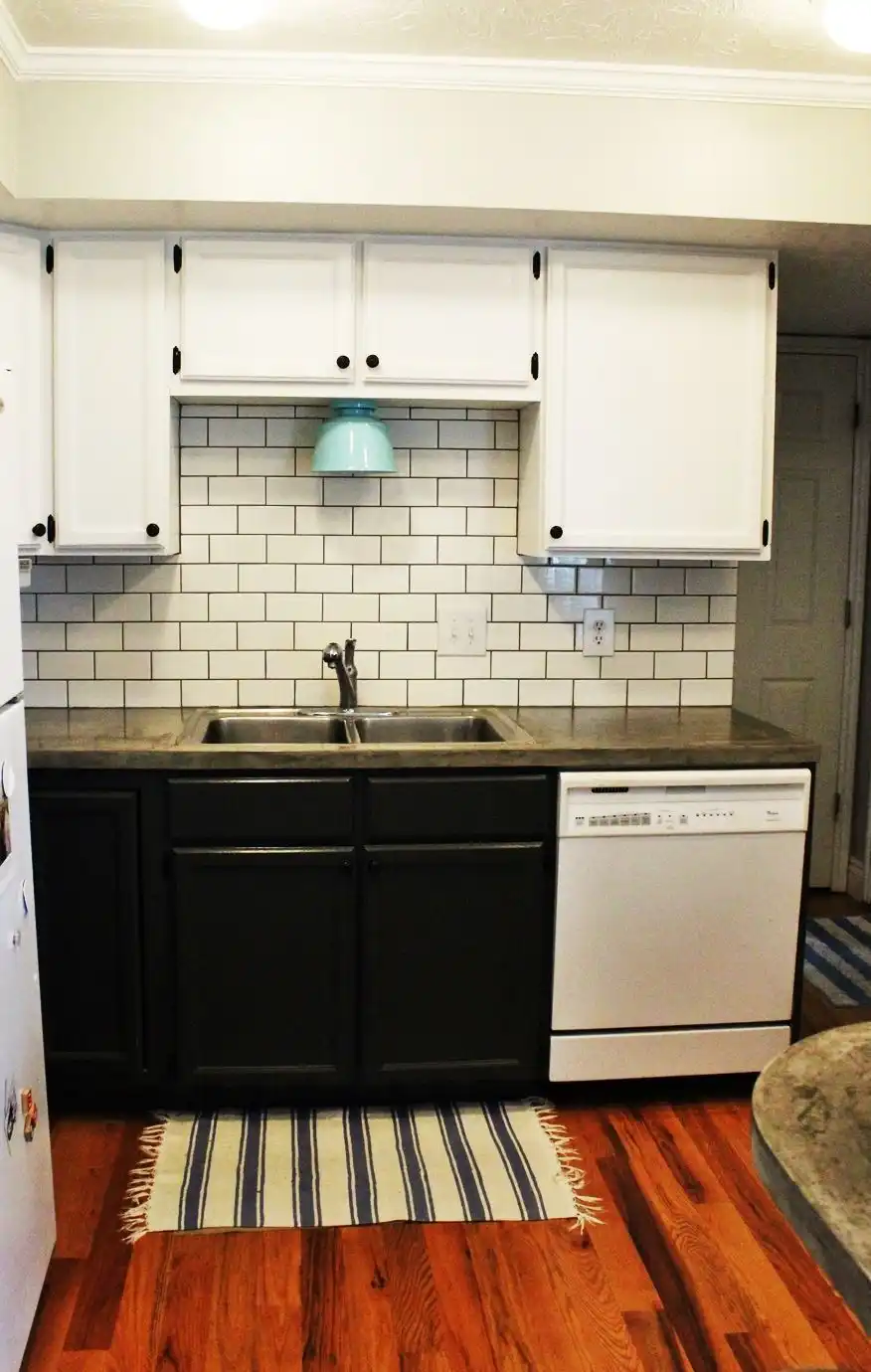 How to install kitchen subway for backsplash