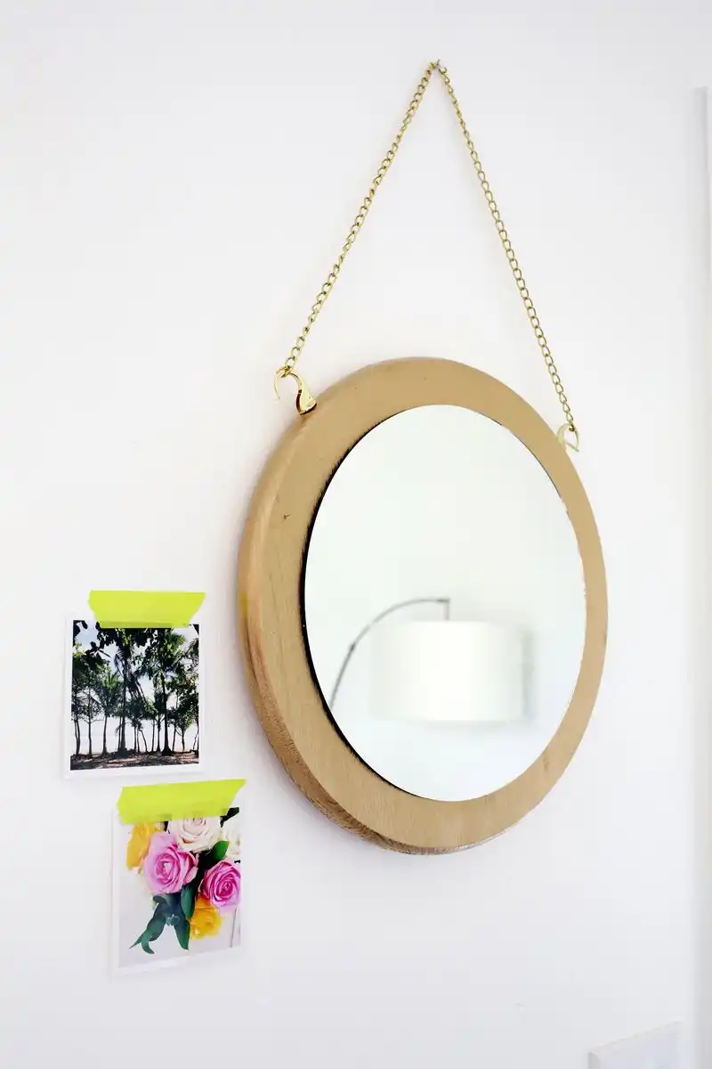 How to make a Circle chain mirror