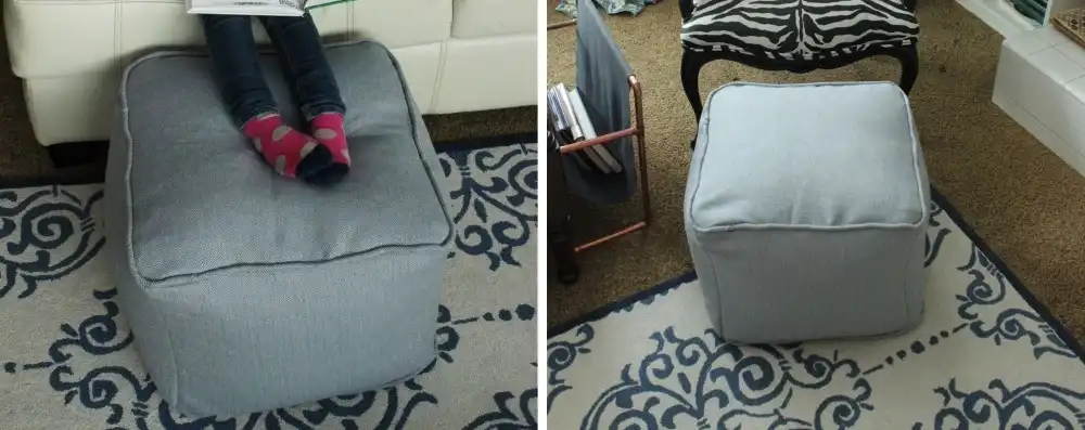 How to make a chair ottoman