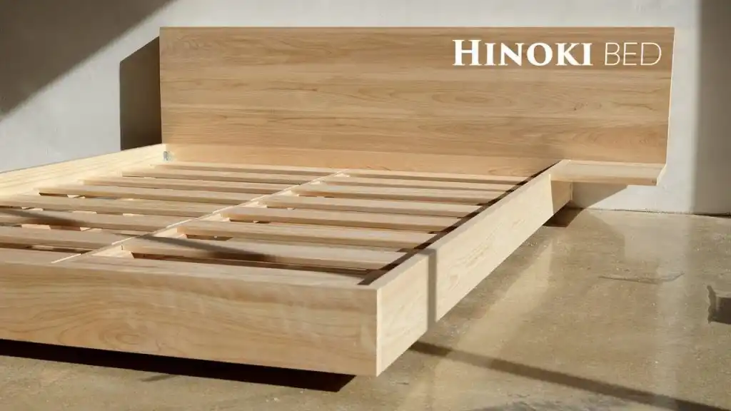 Minimalist Floating Bed Frame